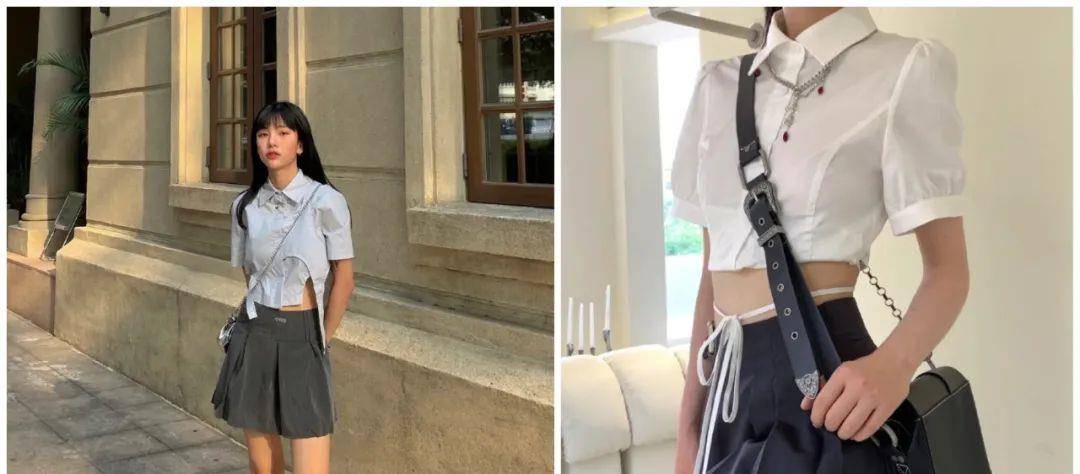 少男少女|烂大街的T恤别再穿了!短袖衬衫才是夏日时髦的好法宝,又甜又酷