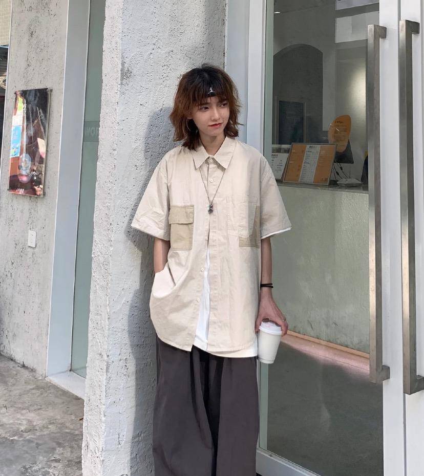 少男少女|烂大街的T恤别再穿了!短袖衬衫才是夏日时髦的好法宝,又甜又酷