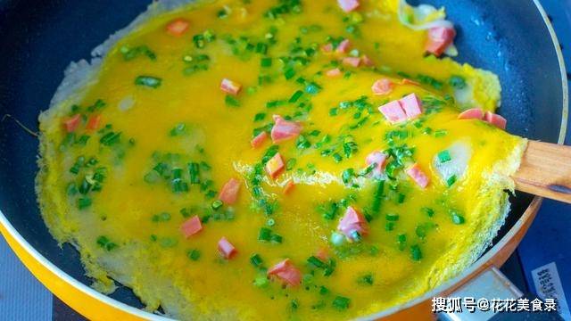葱花|这个早餐饼，我家一周吃6次，全程手不沾面不擀面，比馅饼儿还香