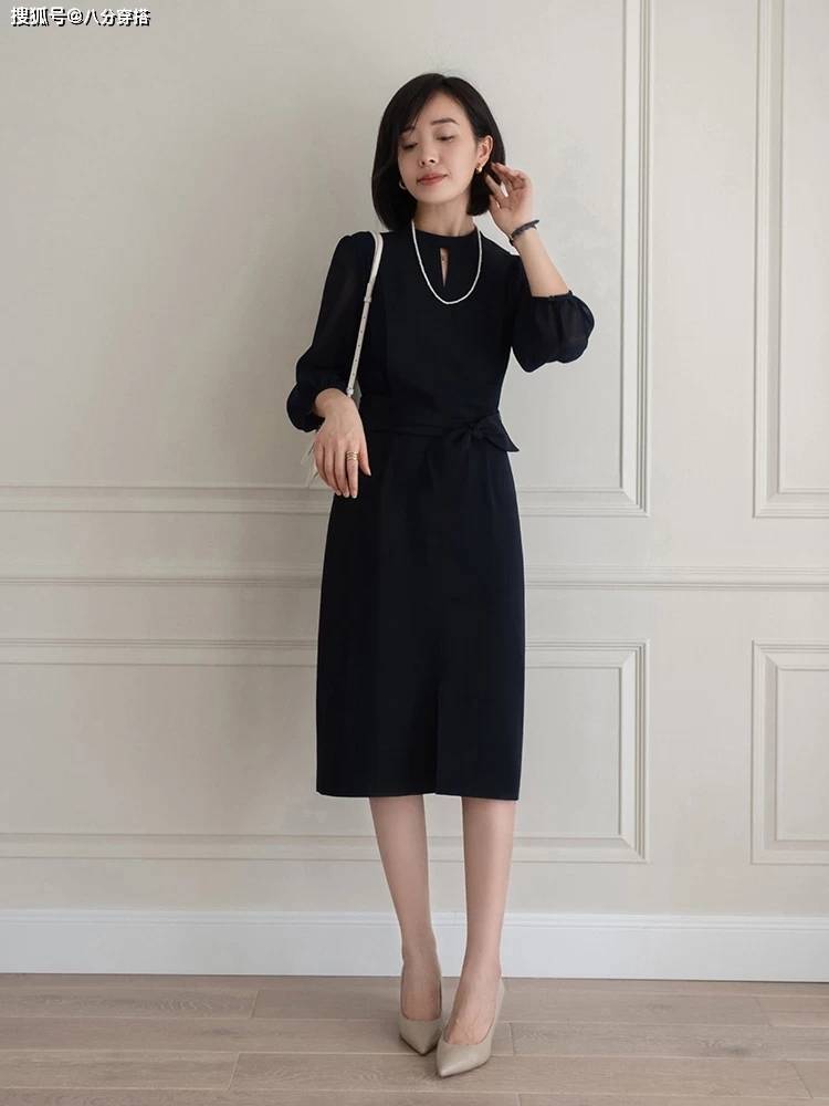 黑色|时髦女人都不会乱穿，看看这些日常百搭的基础款穿搭，高级又温柔
