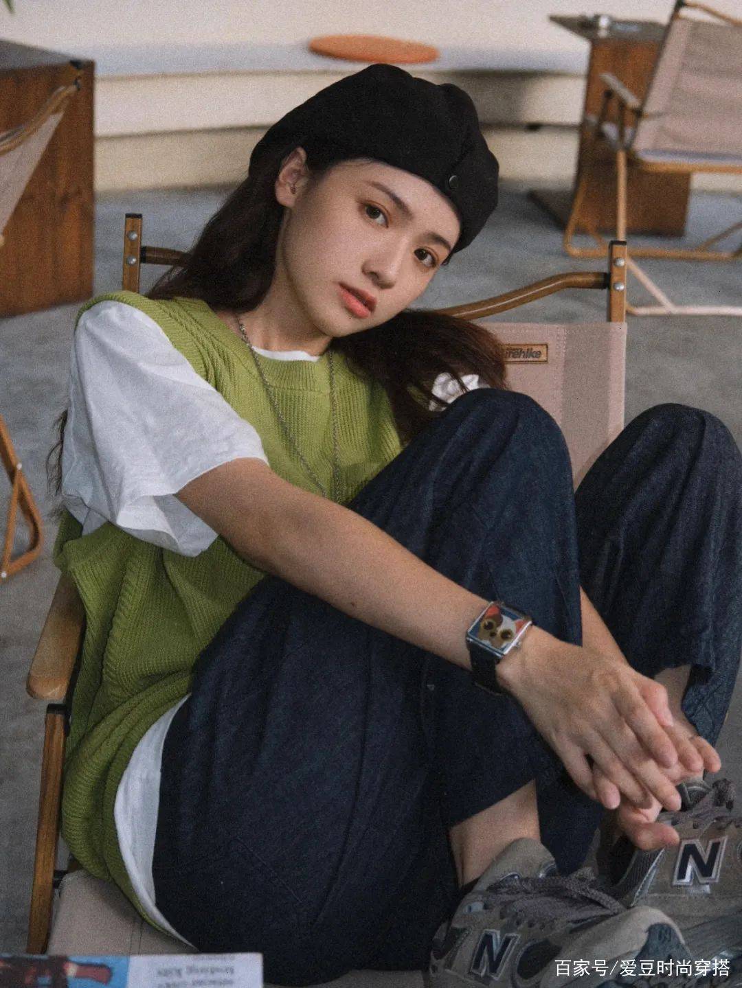 整体|适合亚洲女孩的韩式穿搭，早秋这么穿，洋气又时髦