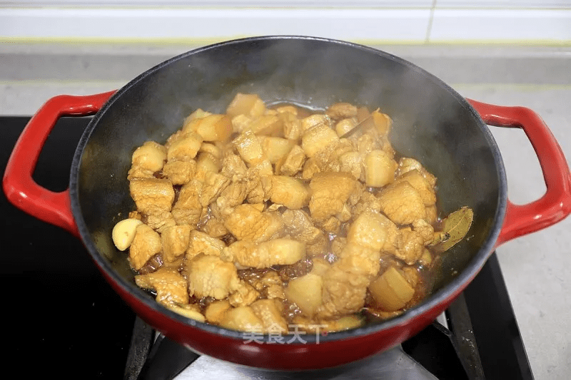 微火|五花肉炖干笋尖:浓香入味,简直不要太好吃!