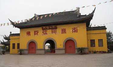 拥有唐代风格建筑的宝林禅寺