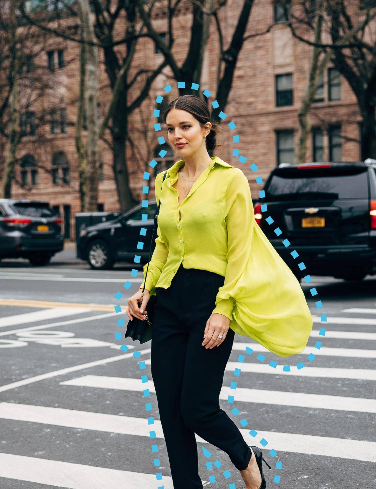 颜色|彩色衬衫别乱穿，这样搭高级显瘦又洋气，闺蜜见到都夸太美了！