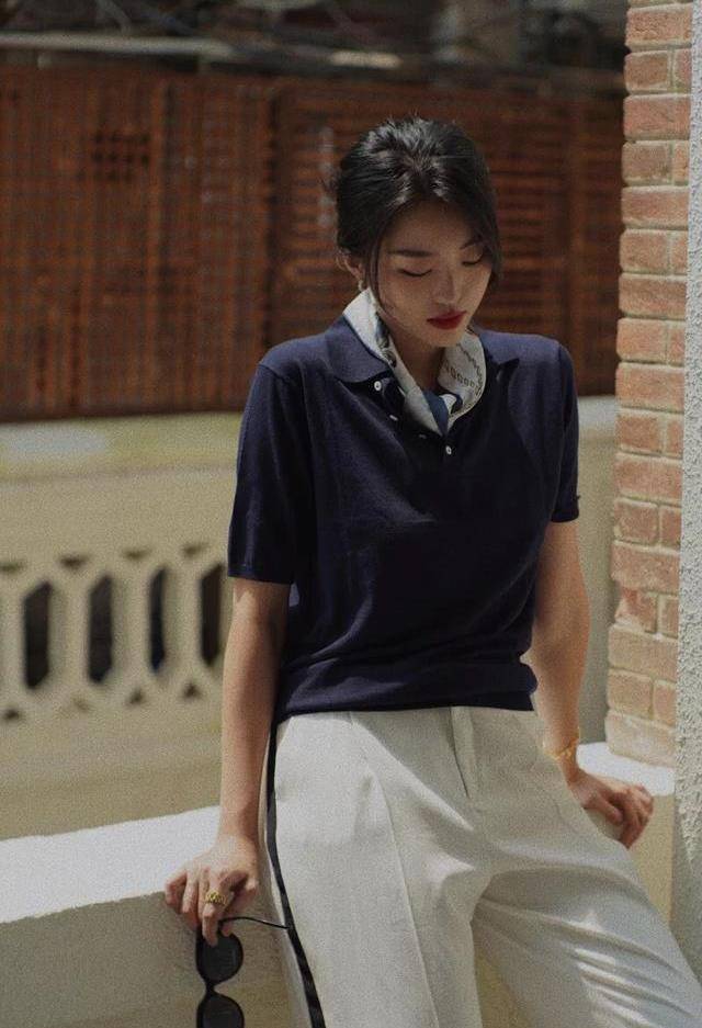 因为|如何让搭配告别“烂大街”，那就试试polo衫，这样搭准不会错