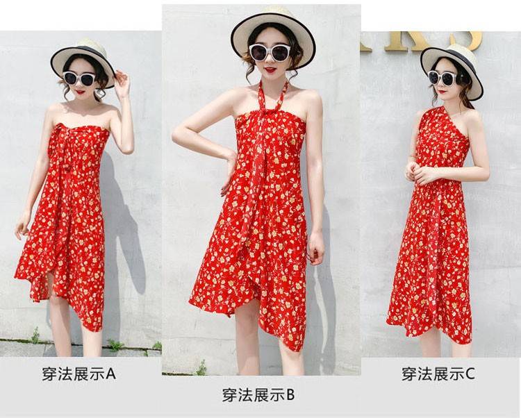 个性|选择一片式半身裙的理由,秀出海滩度假风情,让旅途更有个性魅力