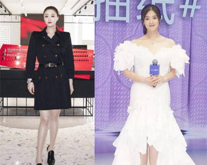 整体|被身材耽误的仙女？没想到，蒋欣和刘诗诗可以共用一个穿搭思路
