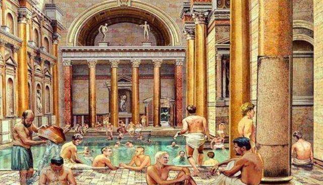 古罗马“大澡堂子”浴场：在“有毒”洗澡水里，聊天交友享受奢华