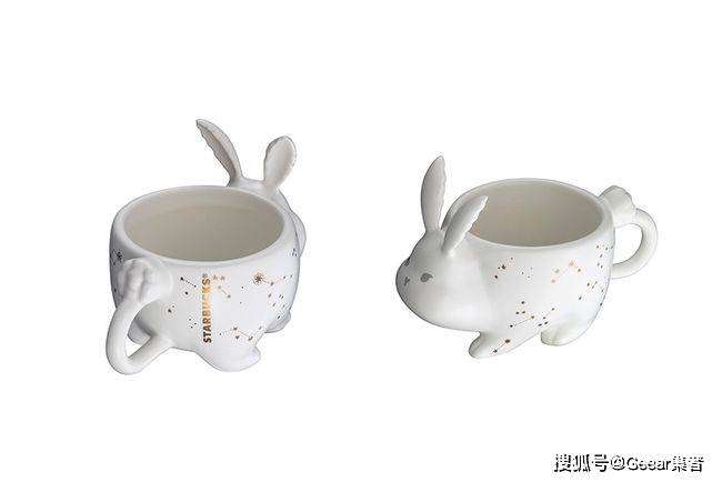 Starbucks中秋节限定 可爱玉兔造型马克杯让人难以招架 系列