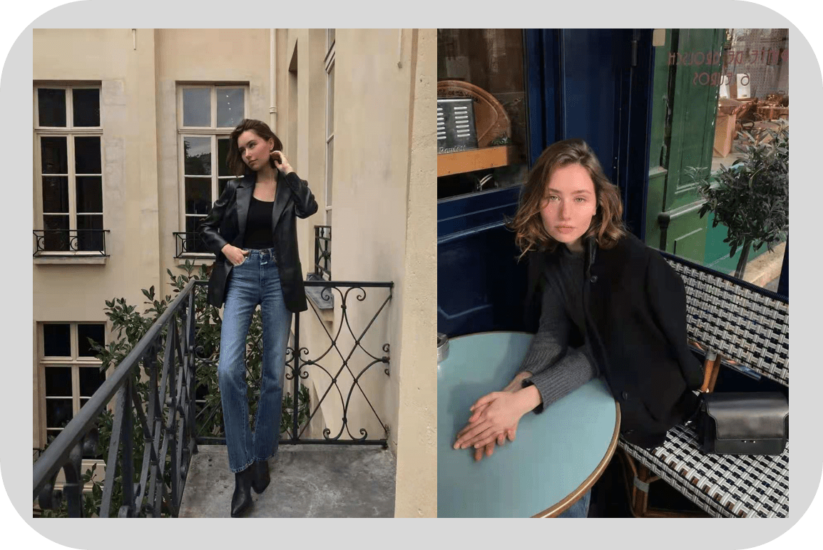 下半身|20套法式高级感穿搭！初秋大气又时髦，哪款属于你的“菜”