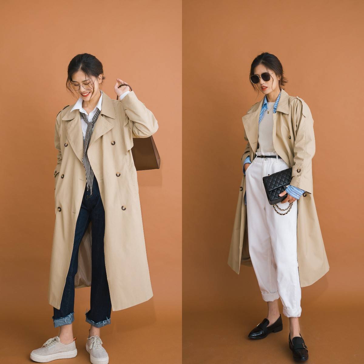 原创衬衫 长裤,秋季这么穿,利落又好看