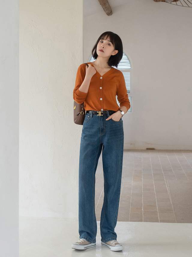 风头|风头正火的针织衫，搭配上牛仔裤还可以这么时髦？高级又优雅