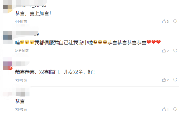 大儿子|王雷夫妇官宣二胎喜讯！李小萌抚摸孕肚满脸笑容，还自曝想要女孩