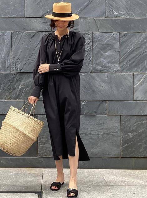 饰品|优雅耐看的日系穿搭，更适合50多岁阿姨，简简单单的款式更提气质