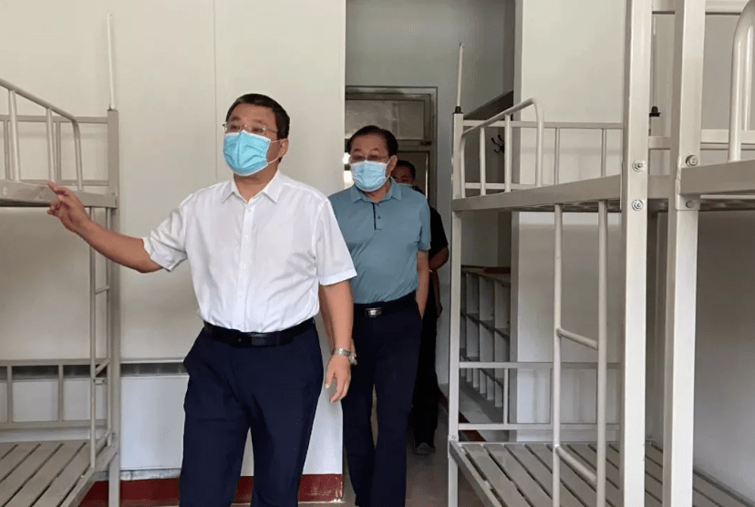 衡水市武强县委书记王悦到武强中学督导调研疫情防控工作