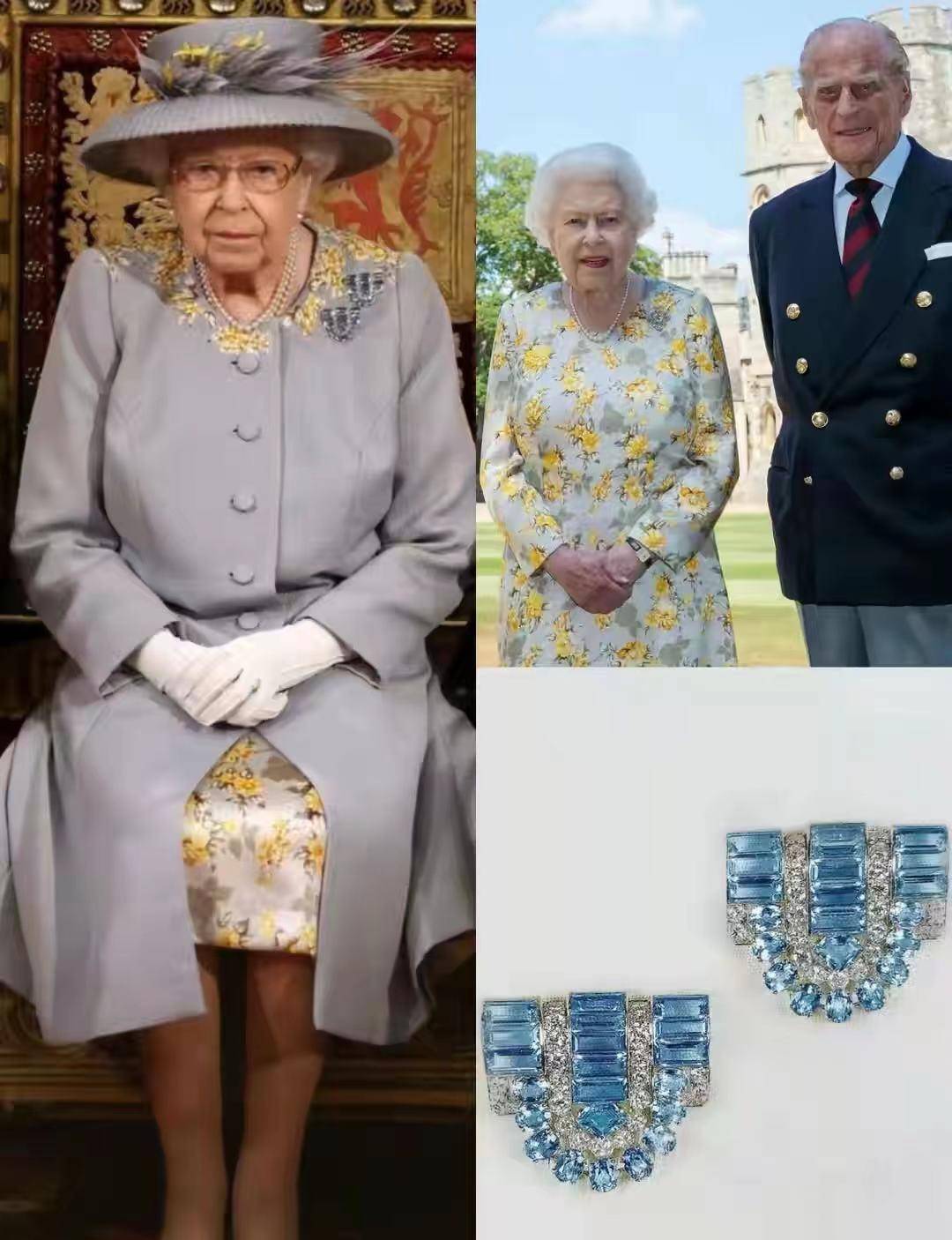 黑色|亲王去世一个月英女王身材暴瘦！罕亮相面容憔悴，满眼悲伤惹人怜