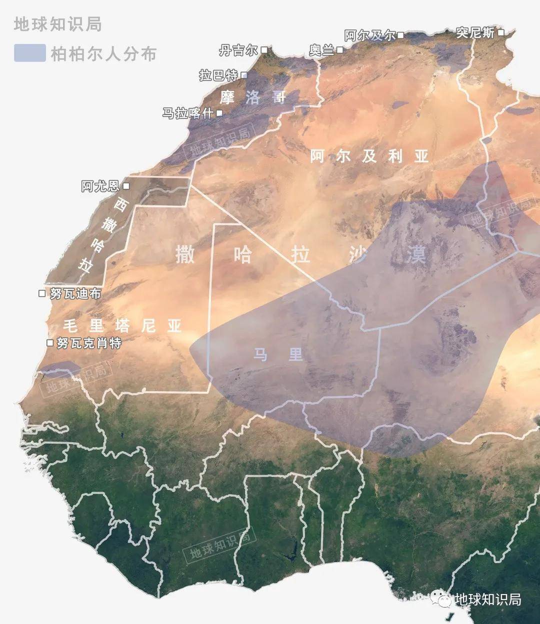这两个国家,断交了 | 地球知识局_西撒哈拉