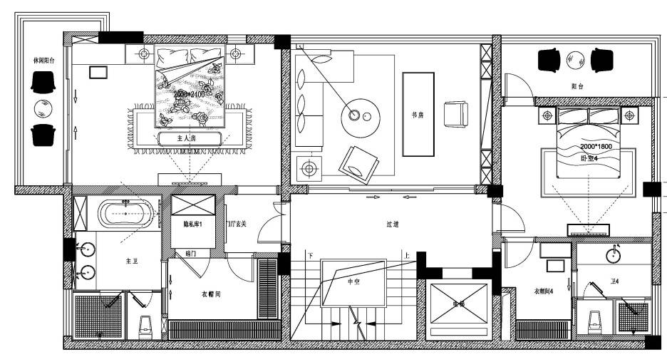 丰富生活品质人生——珠海中信红树湾别墅装修案例|760平方现代轻奢风格