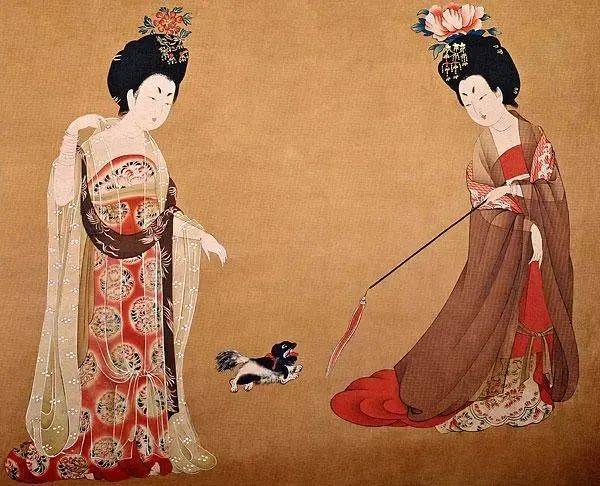 壁画|30幅古画中的美女，秒杀当代网红