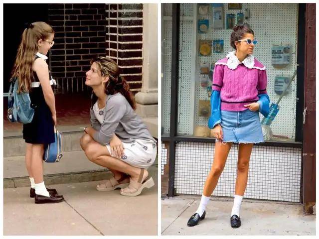 袜子|乐福鞋有新搭法啦！快来时髦告别老寒腿