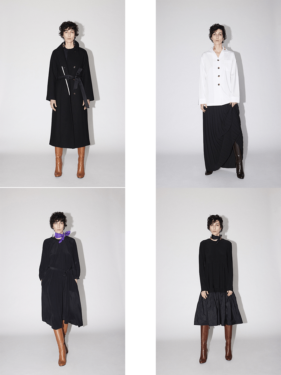 展现|LUTZ HUELLE 2021秋冬系列，消除了腰带，以适当的尺寸展现合体与简约