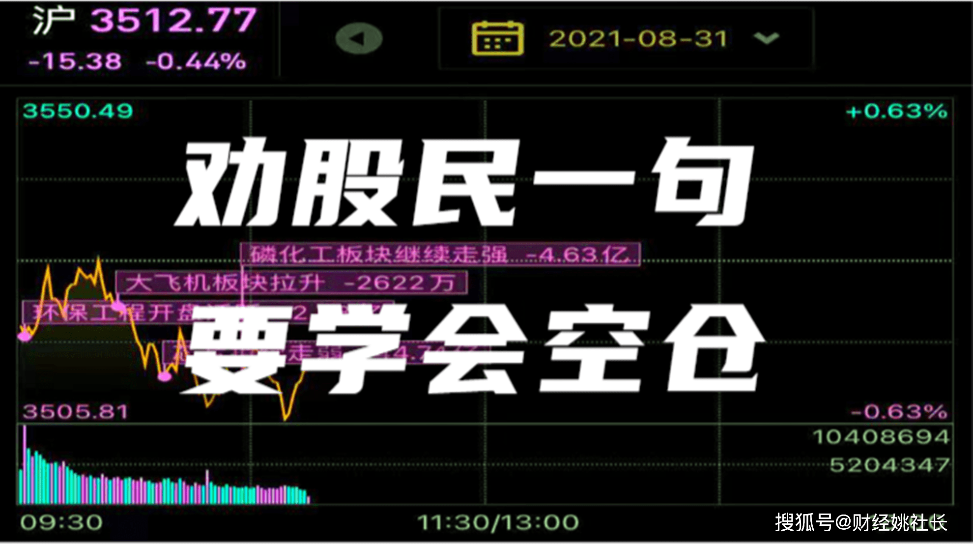 昨天a股放量散户喜今日股票不出散户忧劝君学会空仓是上策