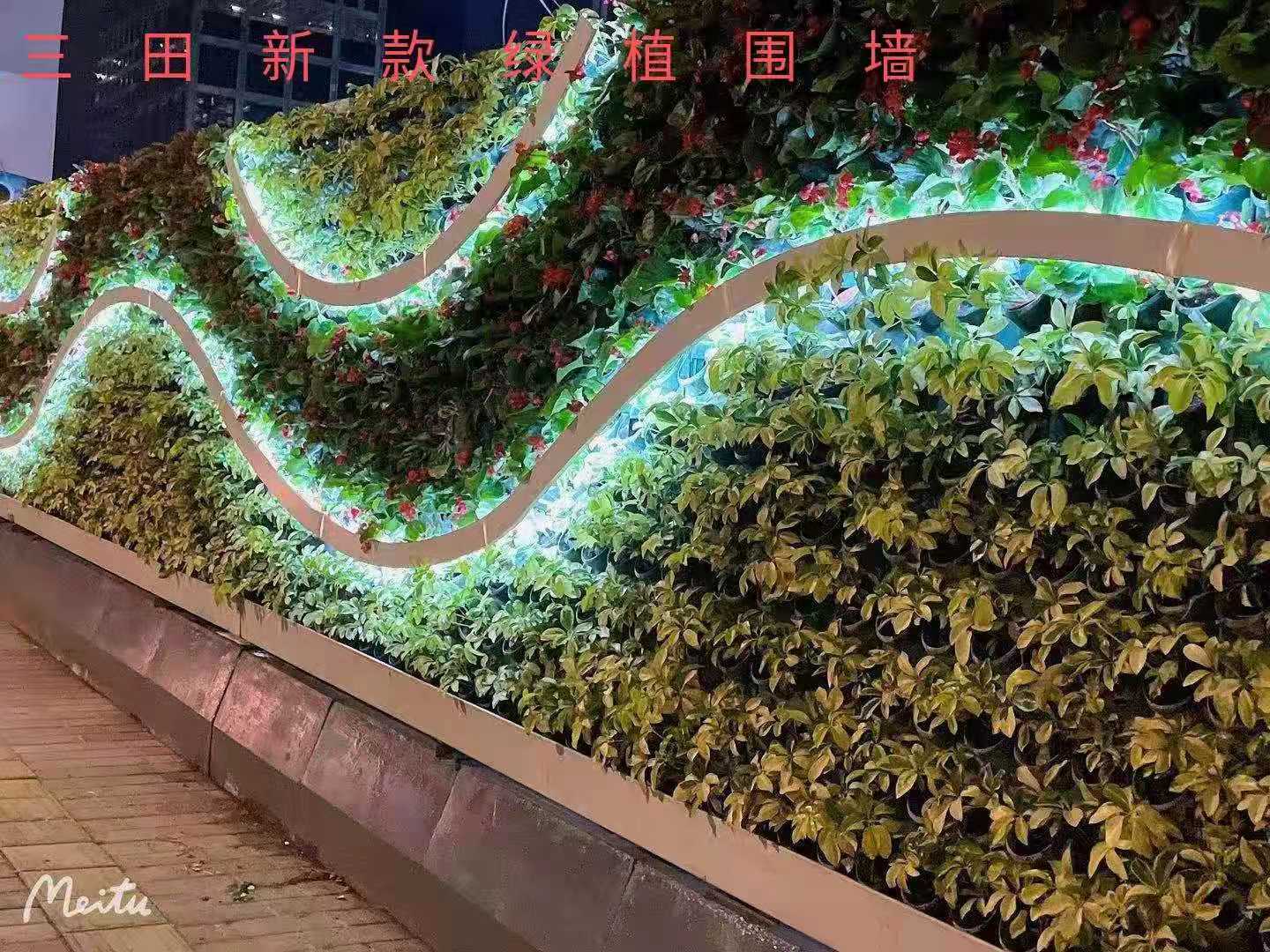 绿植围挡在线升级城市管理精细化再度深入