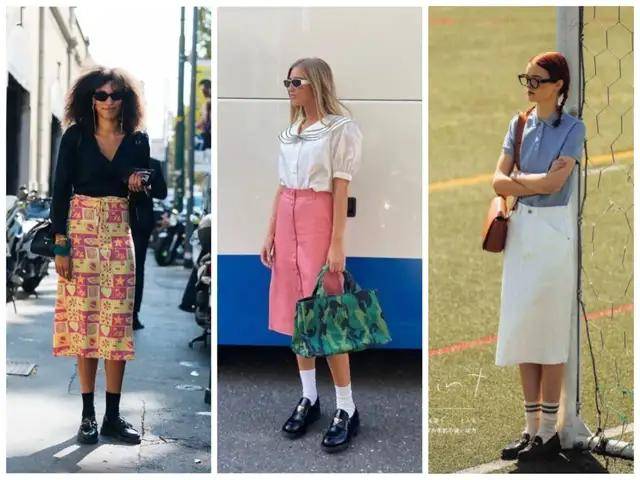 袜子|乐福鞋有新搭法啦！快来时髦告别老寒腿