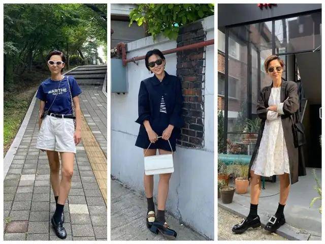 袜子|乐福鞋有新搭法啦！快来时髦告别老寒腿