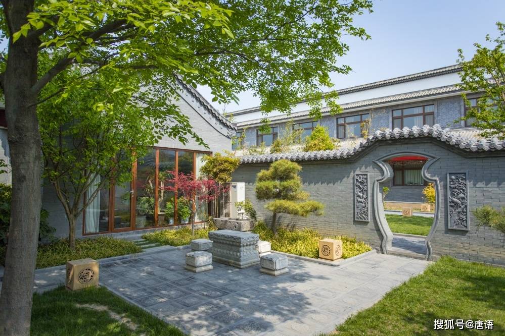 中式合院庭院设计带你探索建筑之美