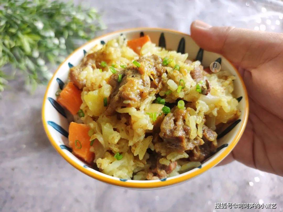 调整|只要电饭煲就能做的咖喱饭，简单又好吃，快手还美味，适合新手党