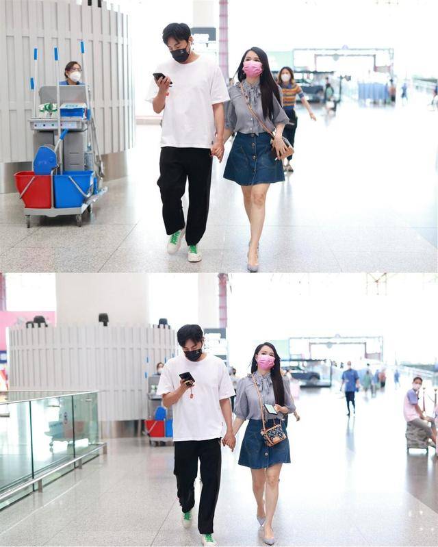 颜色|伊能静穿搭真是优雅派典范，一旁秦昊都只敢看手机，美得让人着迷