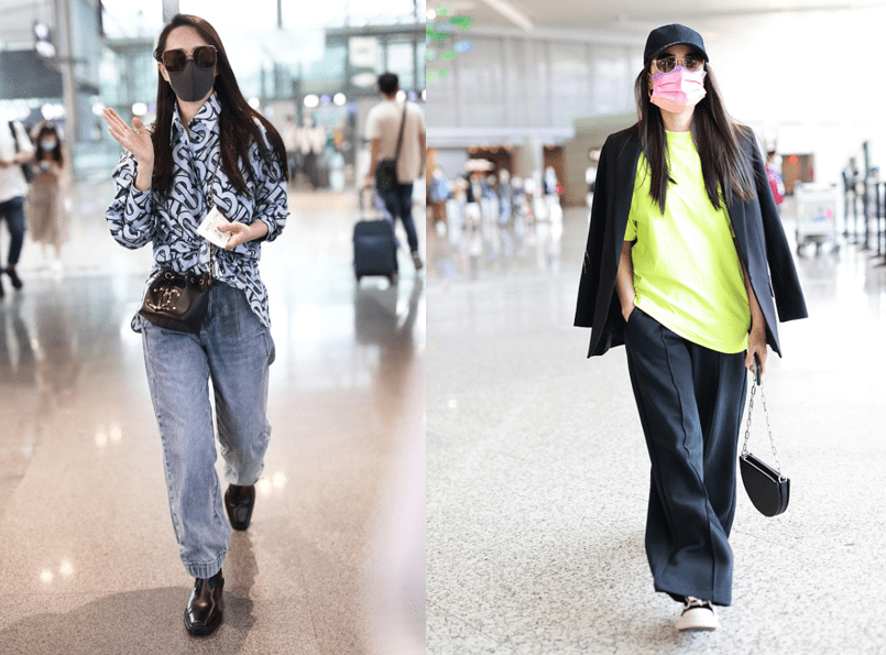 眼光|伊能静不在意外人眼光,人到中年还挑战个性穿搭,穿大红靴更时髦