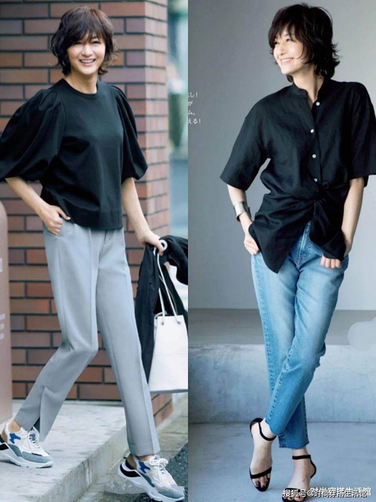 好身材|50岁左右的女人秋天怎么穿?这几个搭配技巧,不仅简单还很有气质