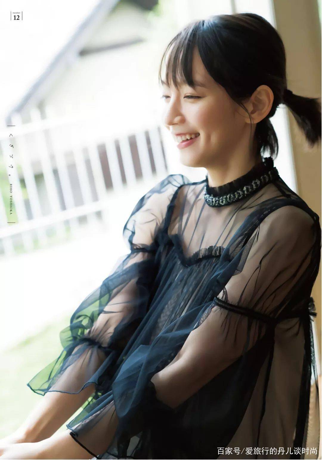 身材|日本90后当红小花吉冈里帆，治愈系穿搭唯美清纯，韵味十足
