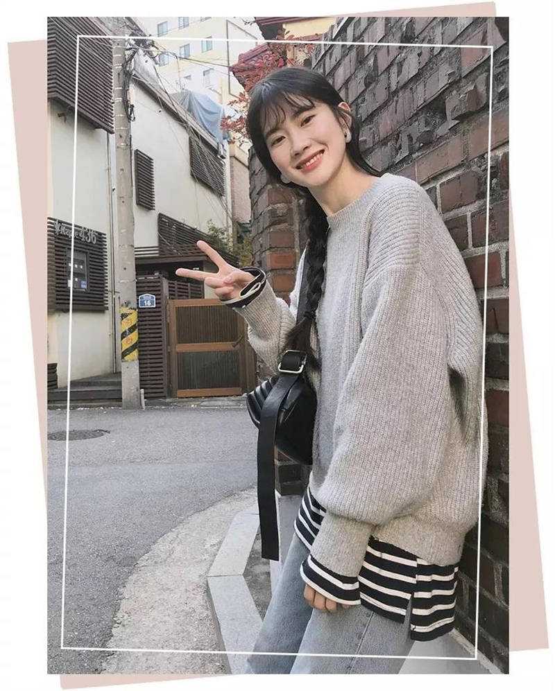 棕色|日系杂志妆容の奶茶杏色系妆容穿搭