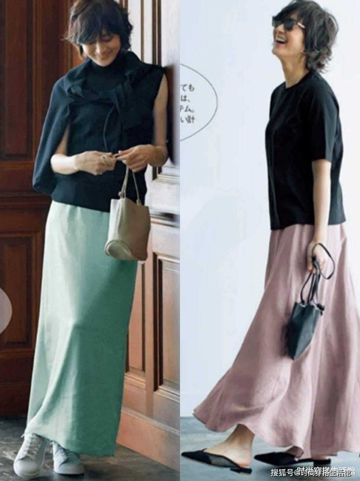 好身材|50岁左右的女人秋天怎么穿?这几个搭配技巧,不仅简单还很有气质