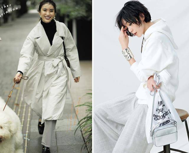 右图|会穿白色的女人才够美！4个白色“穿搭技巧”教你穿，显高又高级