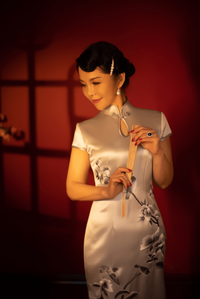 高贵庄|济南旗袍金扣子写真体验被温柔治愈