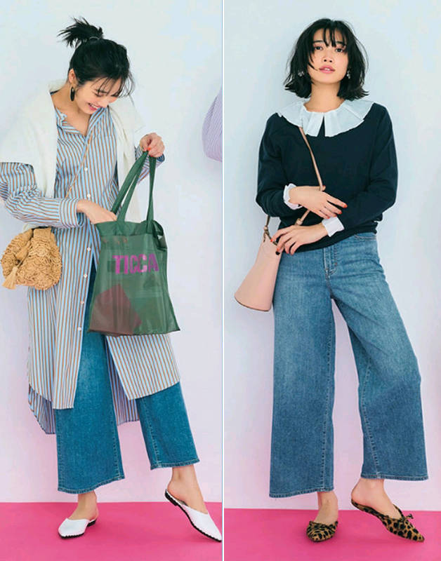 蓝色|初秋,唯有“衬衫+阔腿裤”不可辜负,这些搭配思路太值得借鉴!