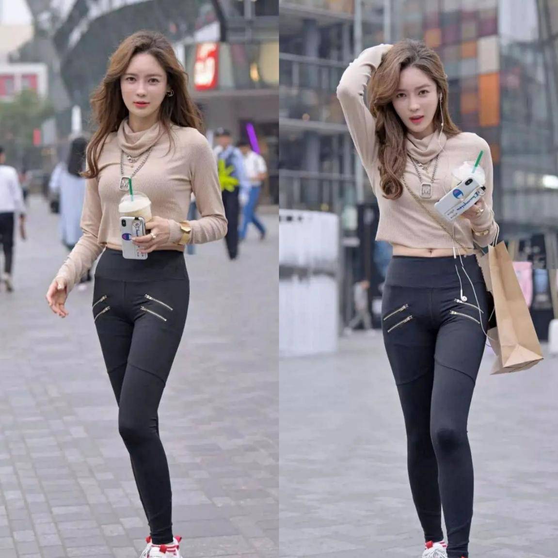 设计|真正懂穿搭的女人，秋天只选针织衫就够了，百变还百搭