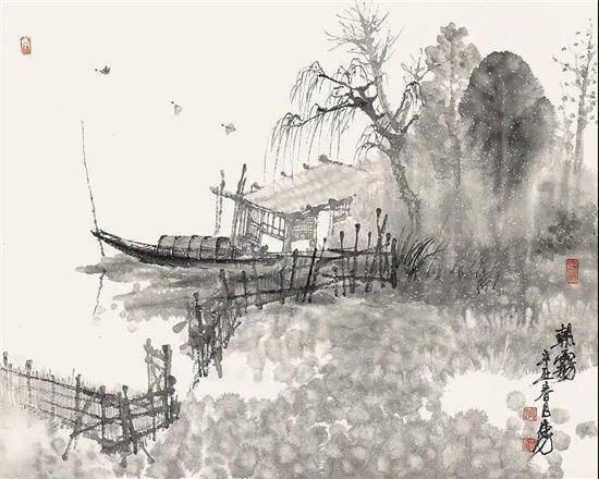 醉美绍兴方本幼山水画展