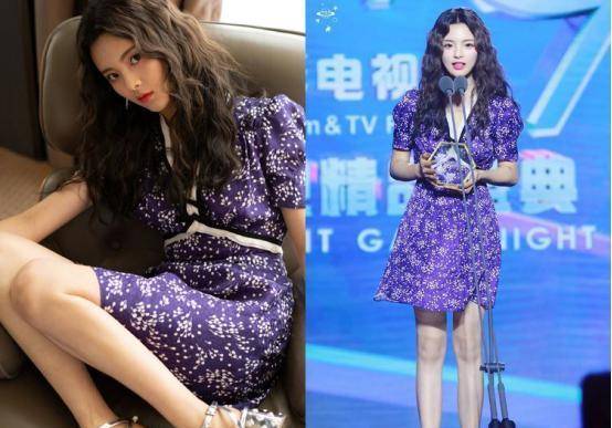 水手服|学习杨超越穿衣搭配，网友；是心动的感觉，搭配很适合借鉴！