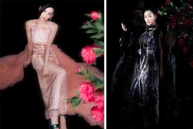 黑色|41岁张柏芝硬穿出黄金比例，一身干练又优雅，网友：气质很出众