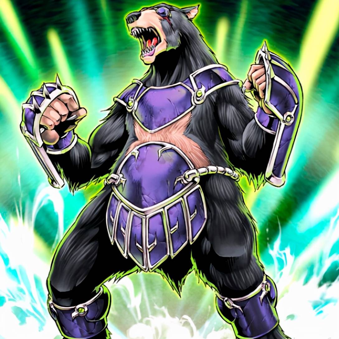 它的效果是召唤兽战士族的通常怪兽,在兽战士族中符合这个条件,并且