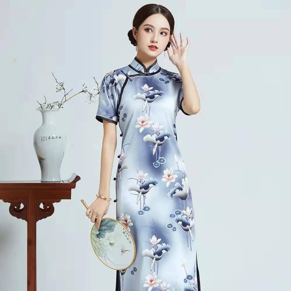 服装|宴会上的旗袍女人，优雅迷人！让你成为高端场所一道靓丽的风景线