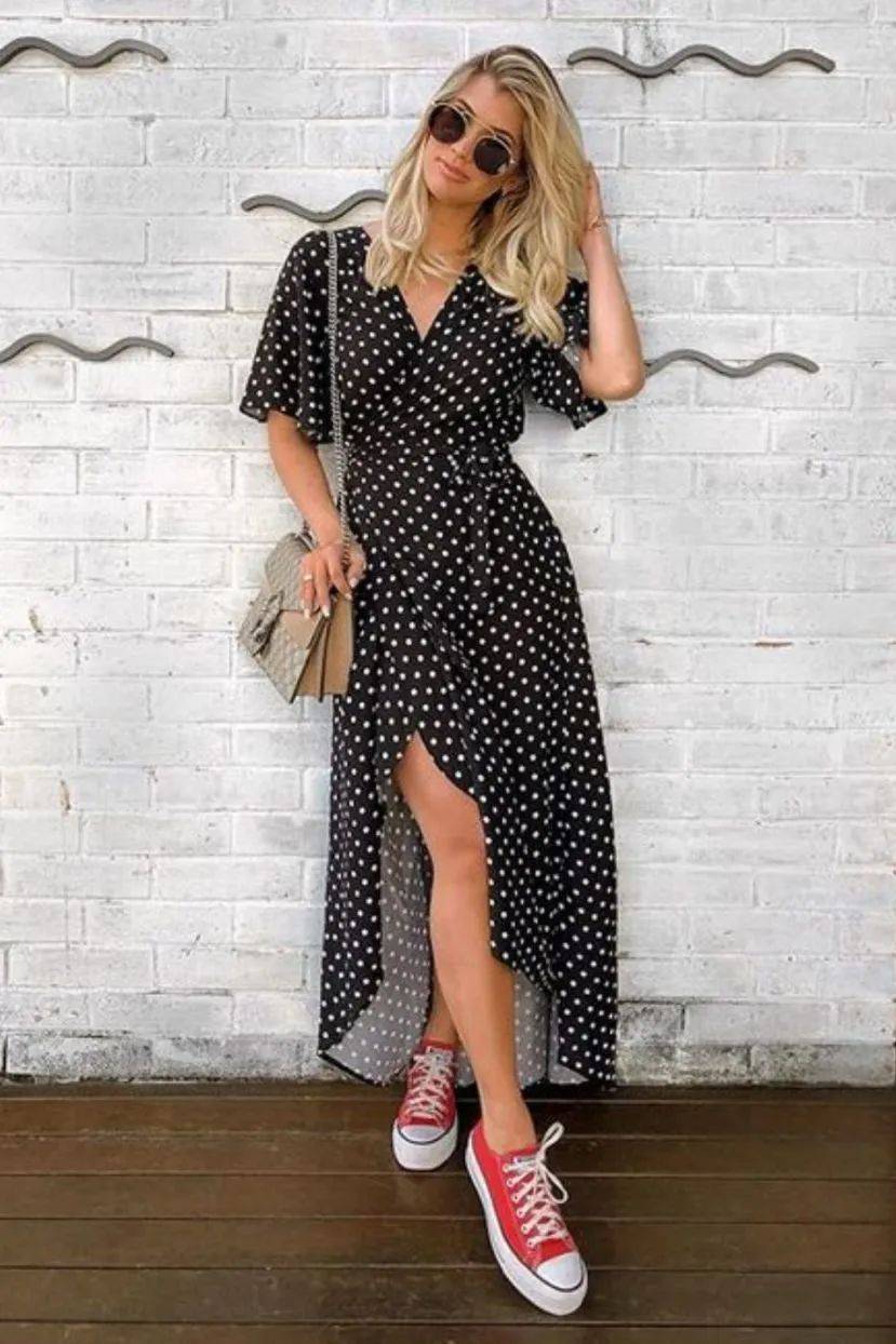 小白|“平底鞋+裙子”穿出女人最轻松,优雅的样子,巨时髦!