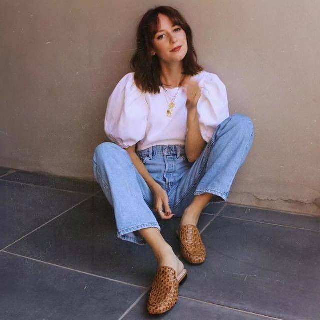 频率|“九分裤＋平底鞋”＝2021早春王炸组合，舒适时髦又显瘦