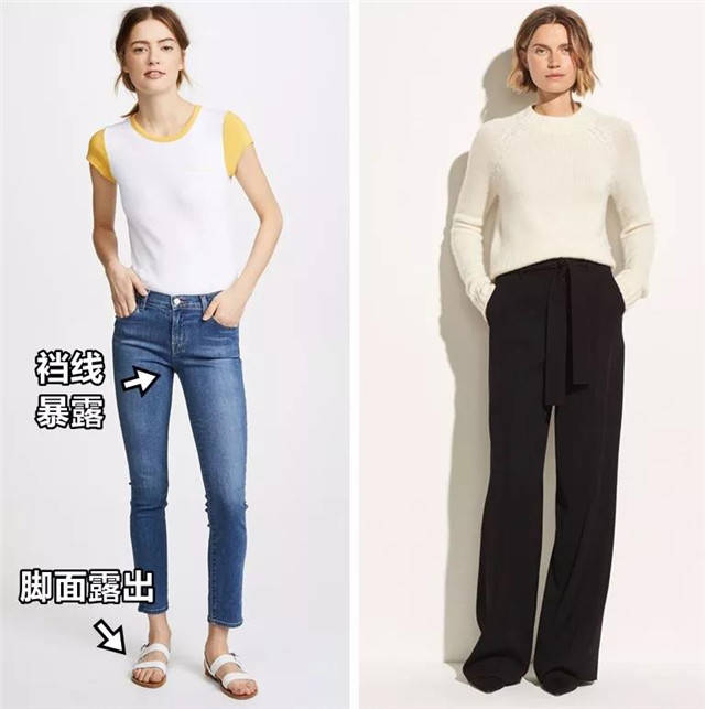 高跟鞋|为什么我劝你穿“打底裤”少配运动鞋？看完这4组对比图，你就懂