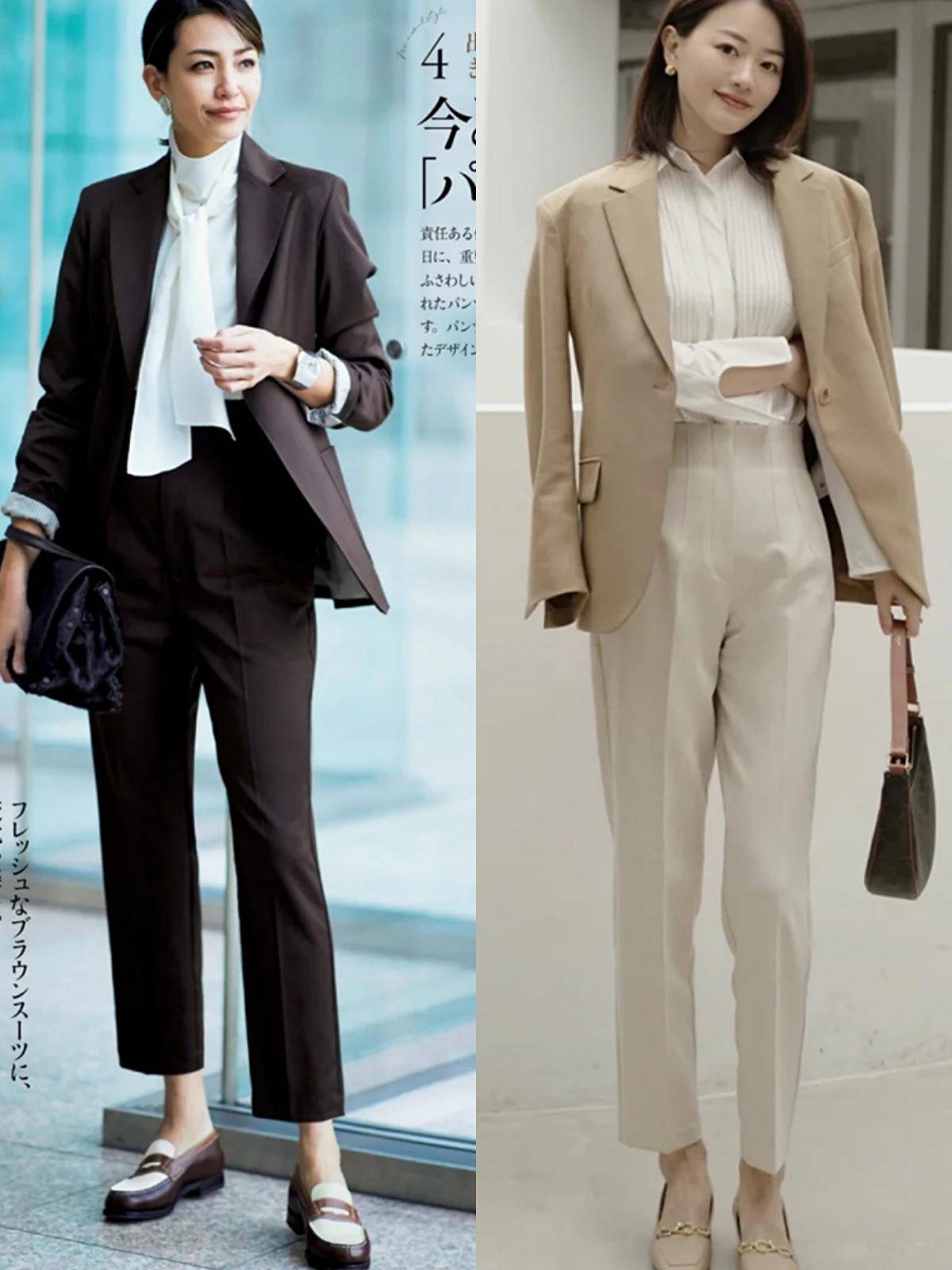 职场|优雅女性人手几双的乐福鞋,春季这么搭魅力十足,关键舒适不挑人